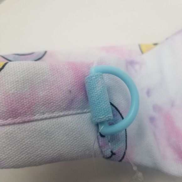 Cute Pastel Smiley Face Sling Backpack. - Picture 11 of 11